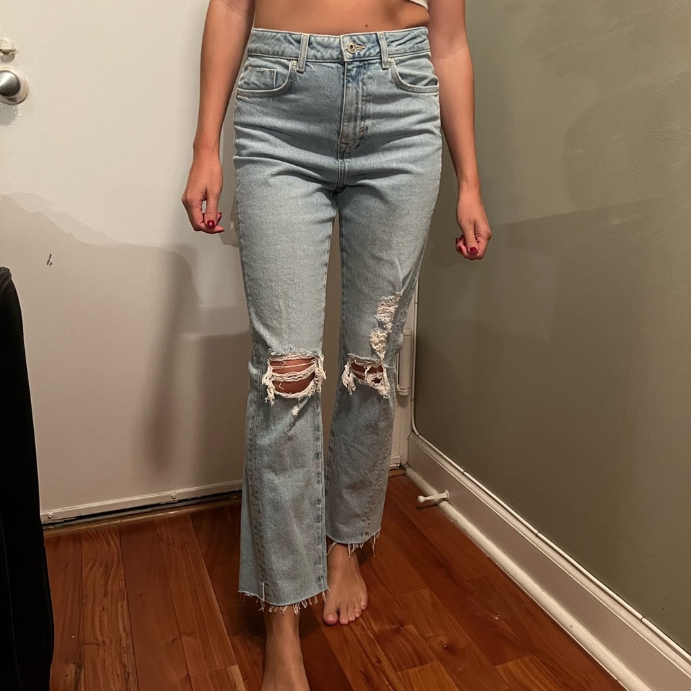 Zara Lightwash Jeans